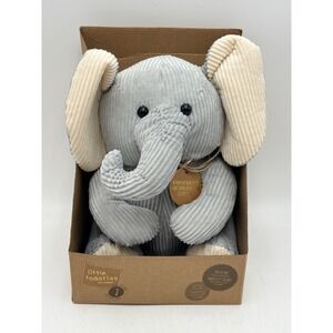 Little Toasties Evie the Elephant Heat & Hug Pad Corduroy Weighted Plush Comfort